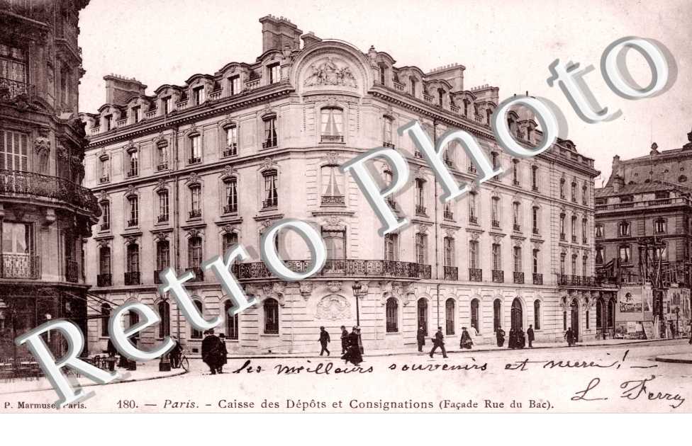 rue du Bac  - Caisse des depots et consignations