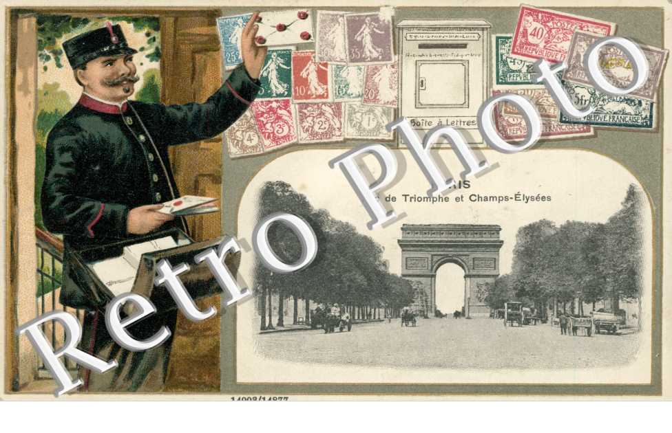 Arc de Triomphe et Champs Elysees