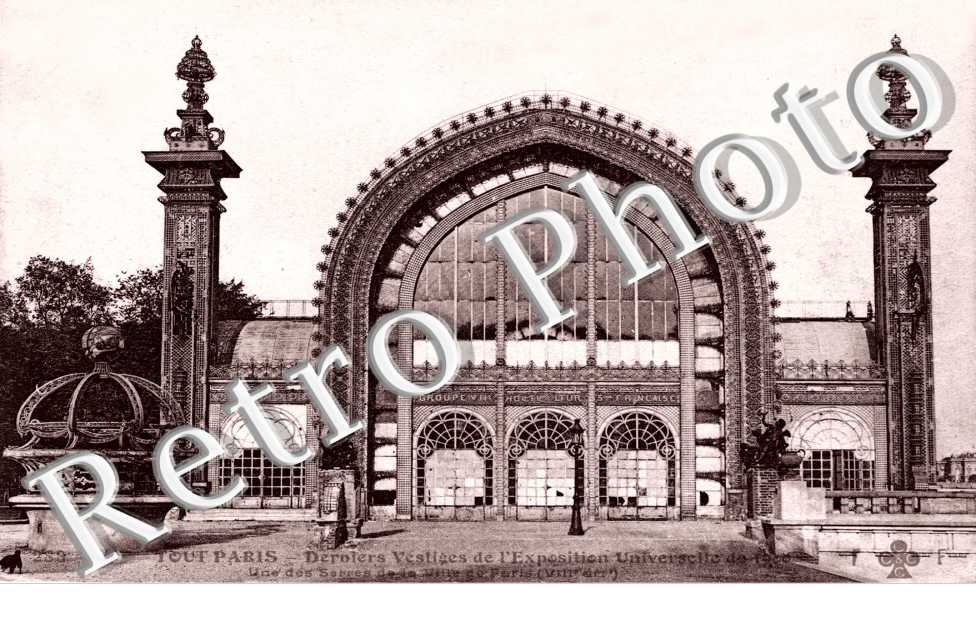 Tout Paris  Derniers vestiges de l&#039;Exposition Universelle de 1900  Une des serres