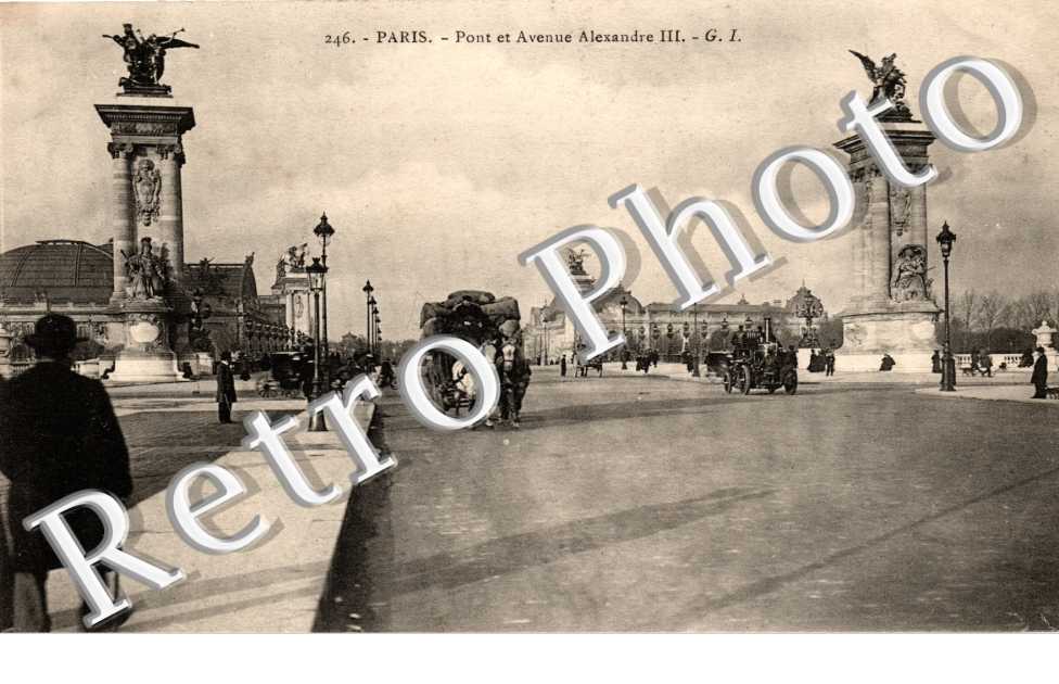 Pont et avenue Alexandre III