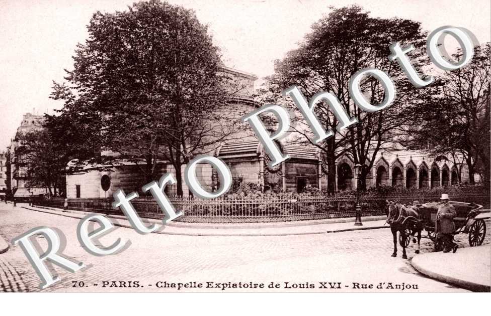 Chapelle Expiatoire de Louis XVI, Rue d'Anjou