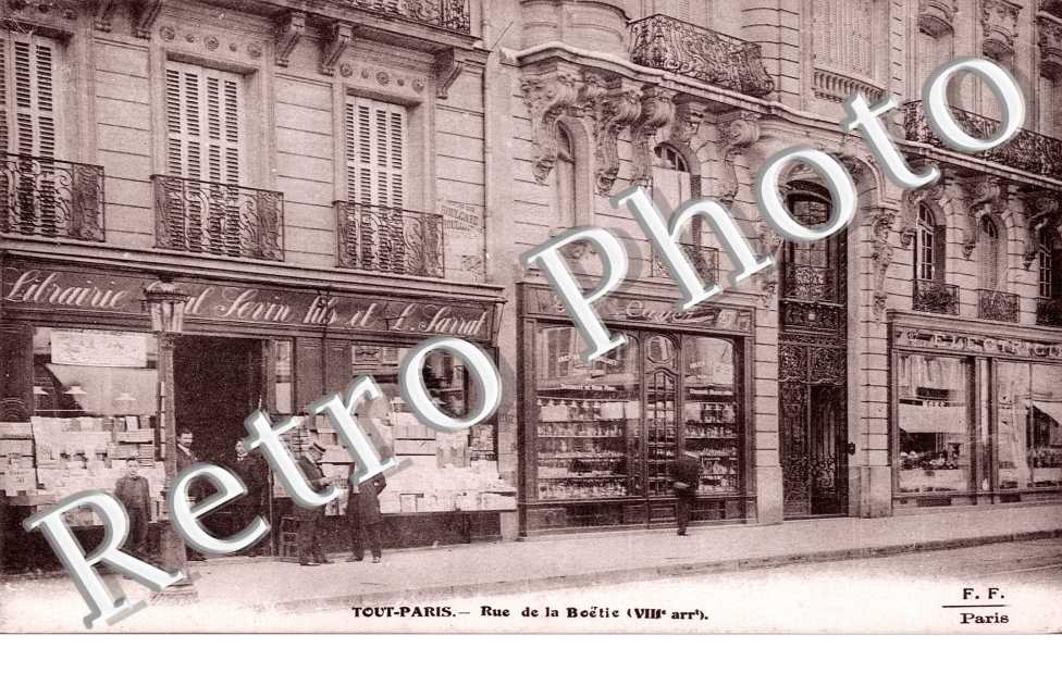 RUE DE LA BOETIE Librairie Sevin
