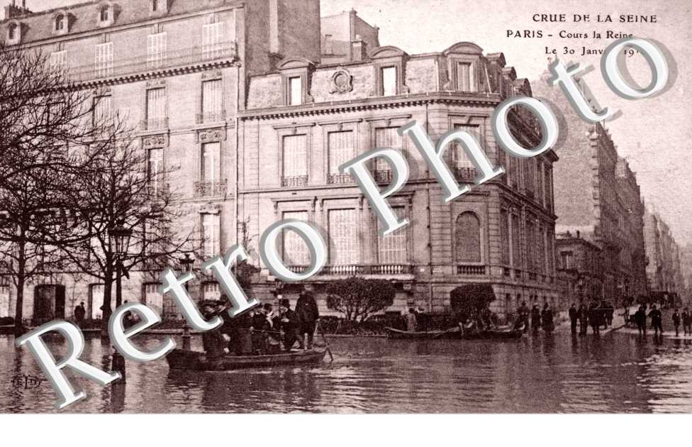 Cours de La Reine  30 janvier  1910