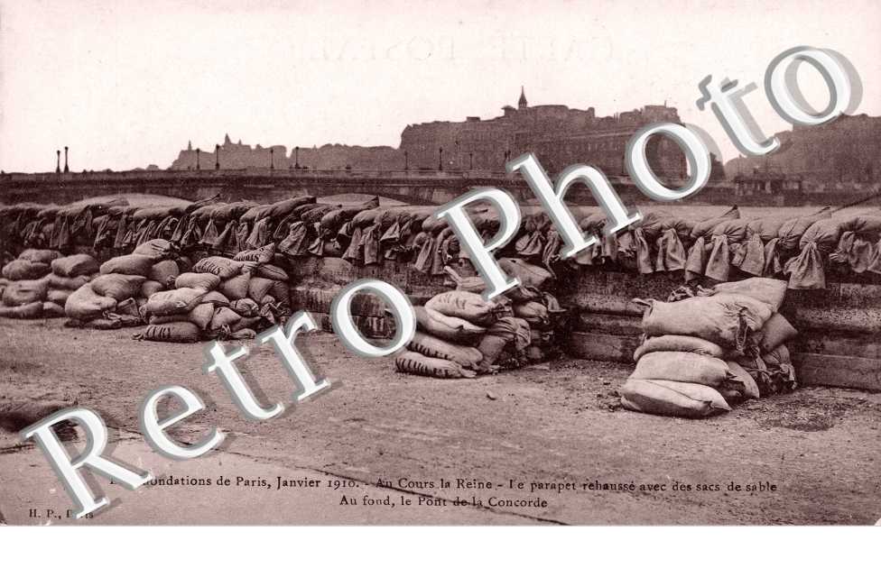 Cours de la Reine Janvier 1910