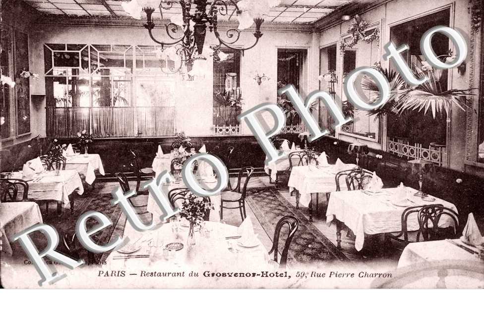 Restaurant du Grosvenor Hotel, Rue Pierre Charron