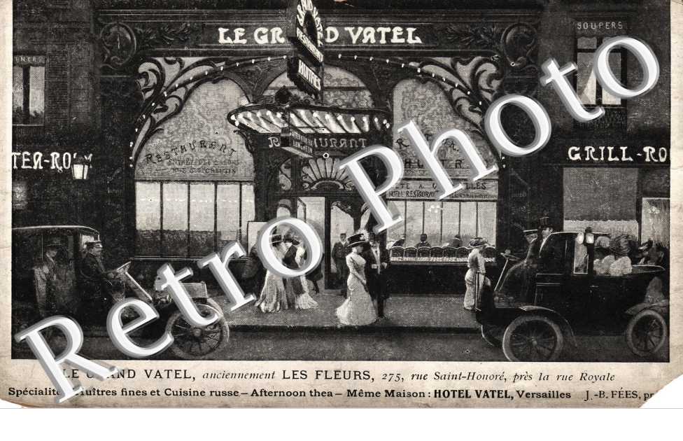 LE GRAND VATEL 275 rue Saint Honore