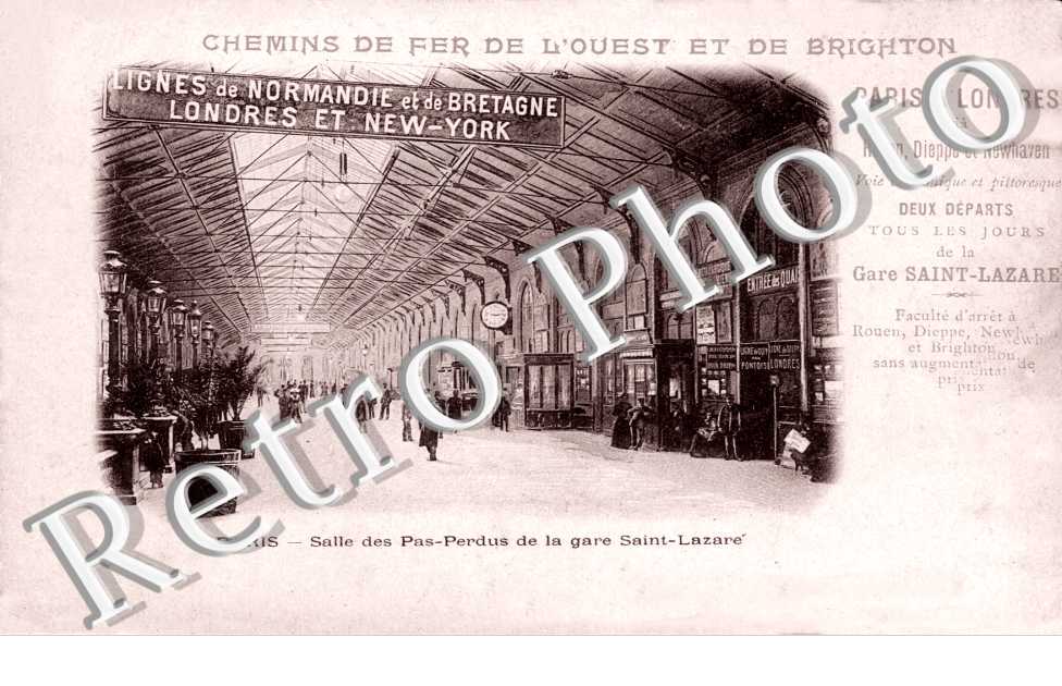 Salle des Pas Perdus de la Gare Saint Lazare