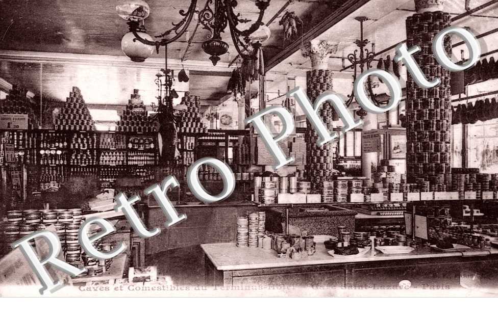 Caves et Comestibles du Terminus Hotel rue Saint Lazare