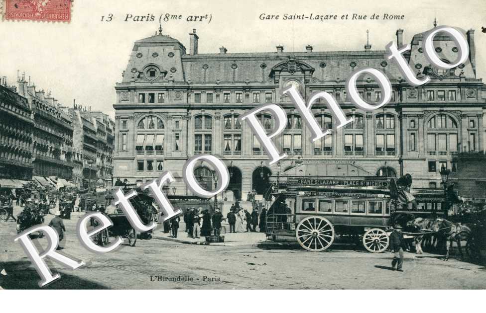 rue de Rome  GARE SAINT-LAZARE