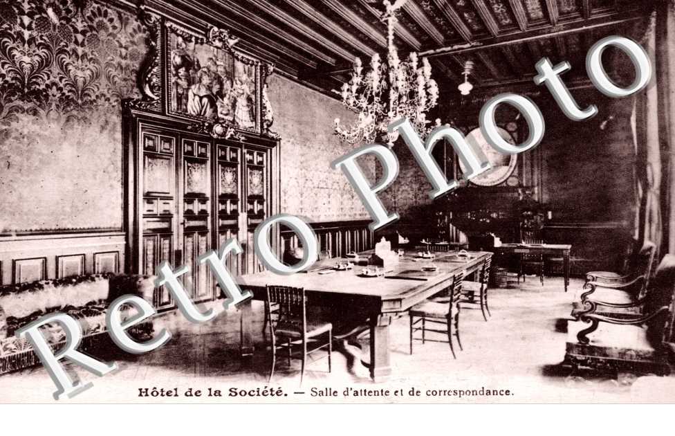 Salle d&#039;attente et de Correspondance, Hotel de la Societe  7 rue Tronchet