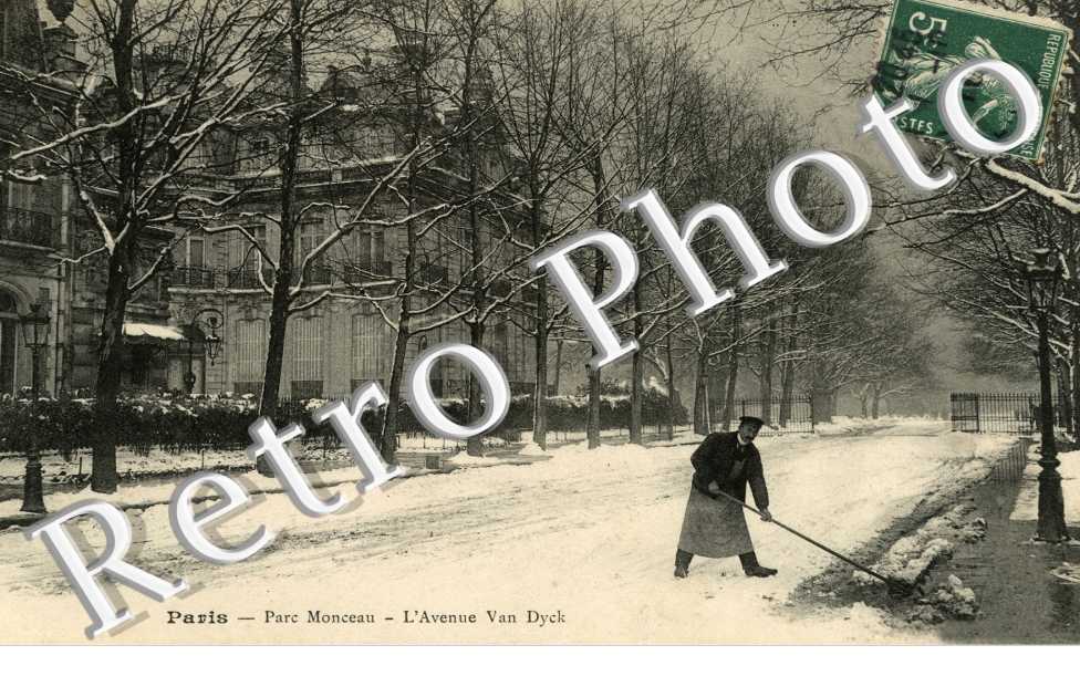 parc Monceau L&#039;avenue Van Dick