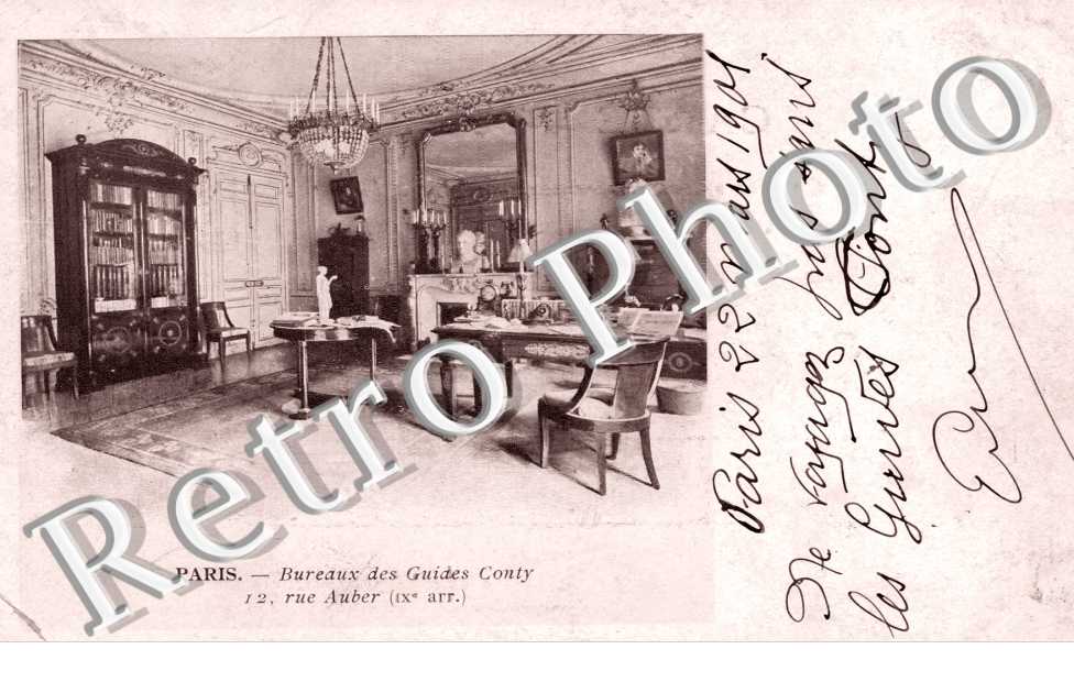 Bureaux des Guides Conty, Rue Auber