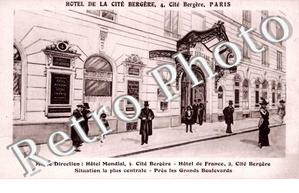 Hotel de la Cite Bergere
