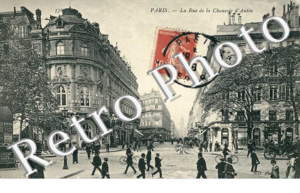la rue de la Chaussee d&#039;Antin