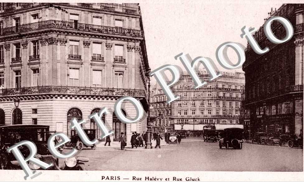 Rue Halevy et Rue Gluck