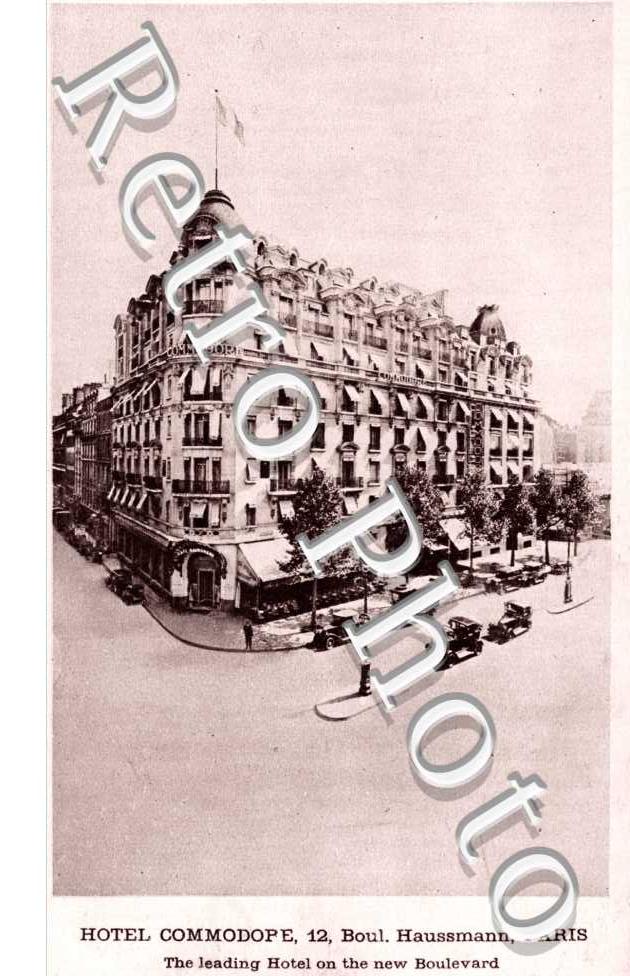 Boulevard Haussmann, Hotel Commodope, Boulevard Haussmann