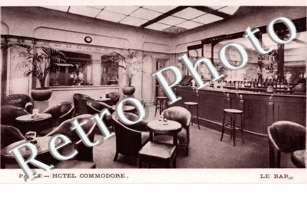 Boulevard Haussmann, Hotel Commodore, Boulevard Haussmann, le Bar
