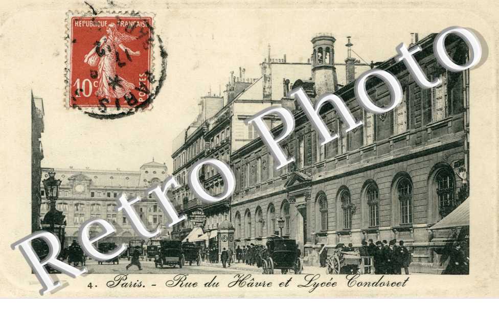 Rue du Havre et Lycee Condorcet