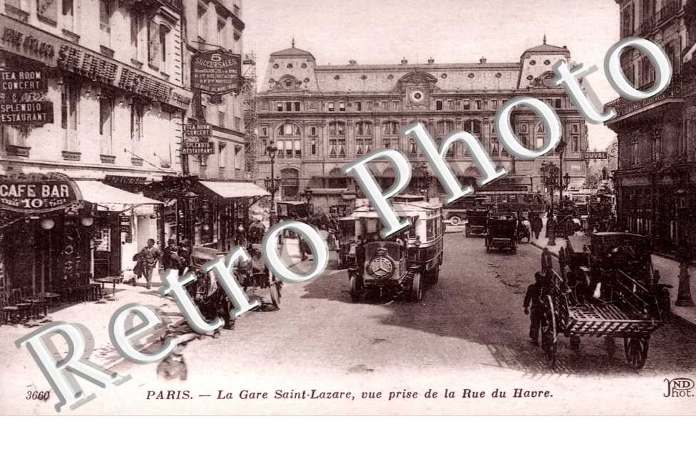 la gare Saint Lazare