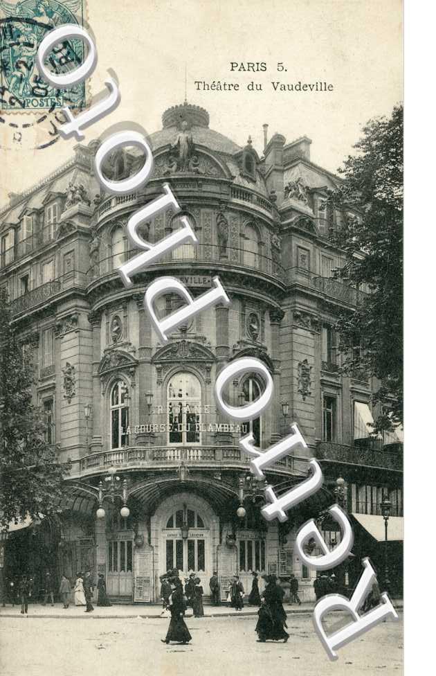 Theatre du Vaudeville Boulevard des Italiens