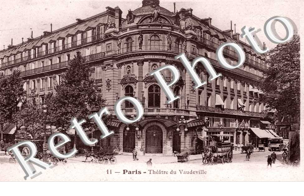 Theatre du Vaudeville Boulevard des Italiens