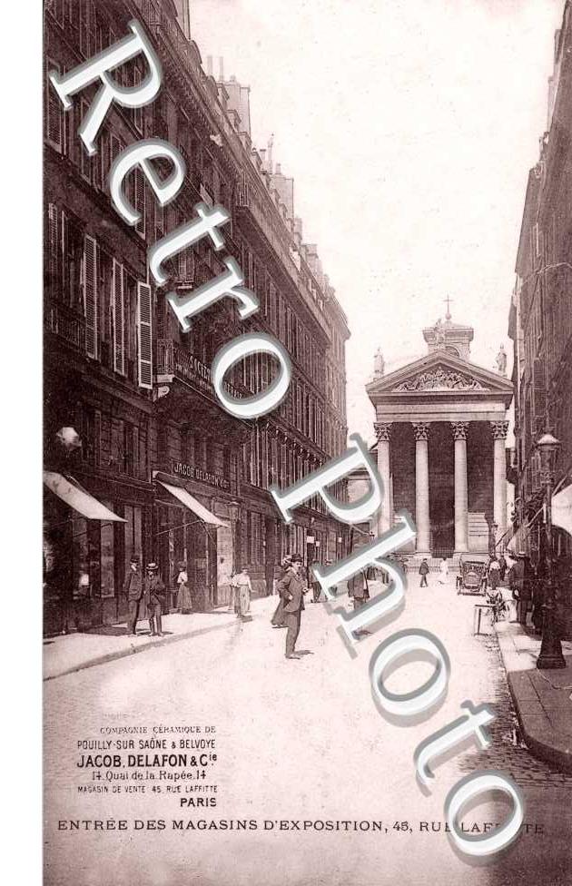 Rue Laffitte, les Magasins d&#039;Exposition