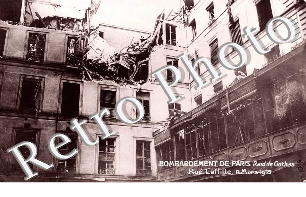 rue Laffitte 8 mars 1918