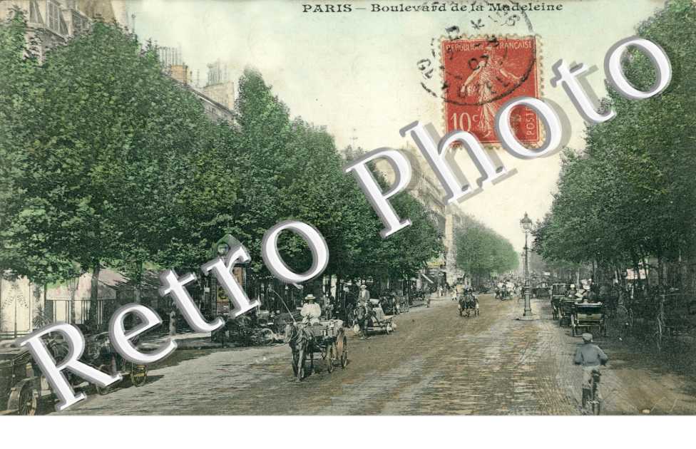 BOULEVARD DE LA MADELEINE
