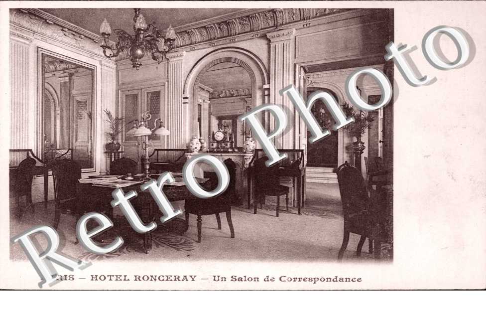 Hotel Ronceray, Un des Salons de correspondance 10 Bd Montmartre