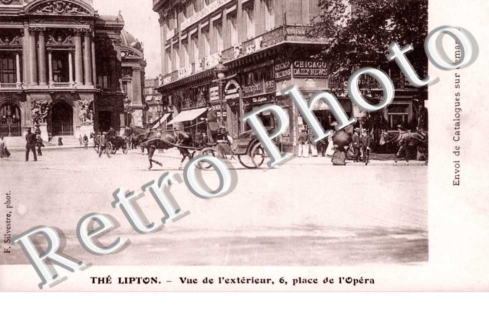 Vue de l&#039;exterieur, The Lipton 6 place de l&#039;Opera