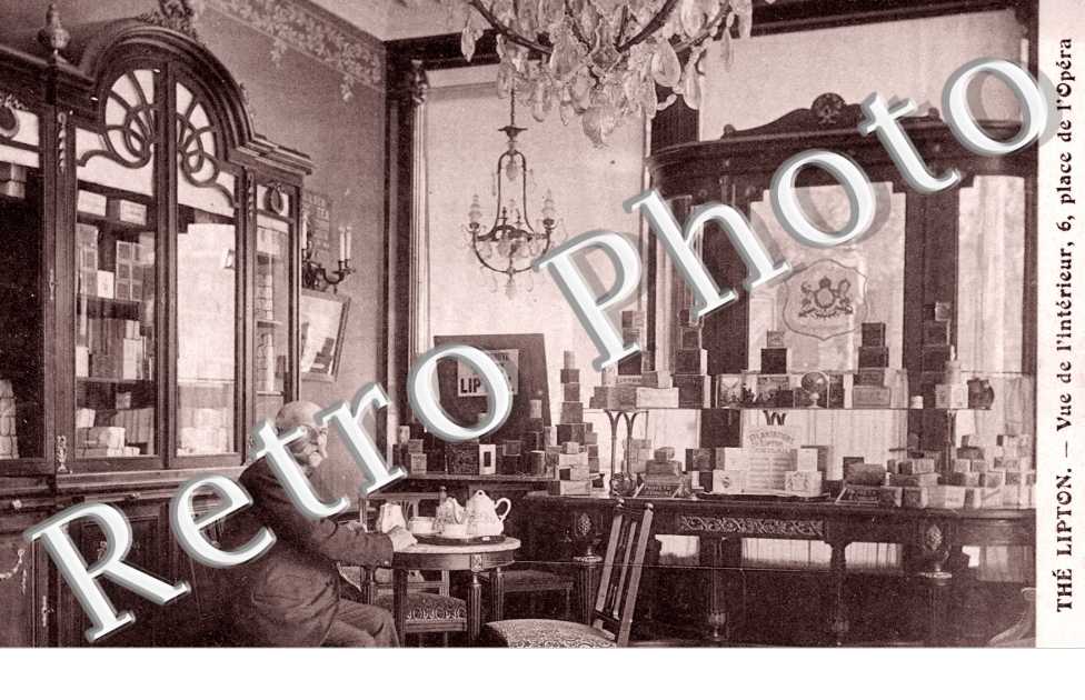 Thé Lipton -  6, place de l&#039;Opéra, intérieur