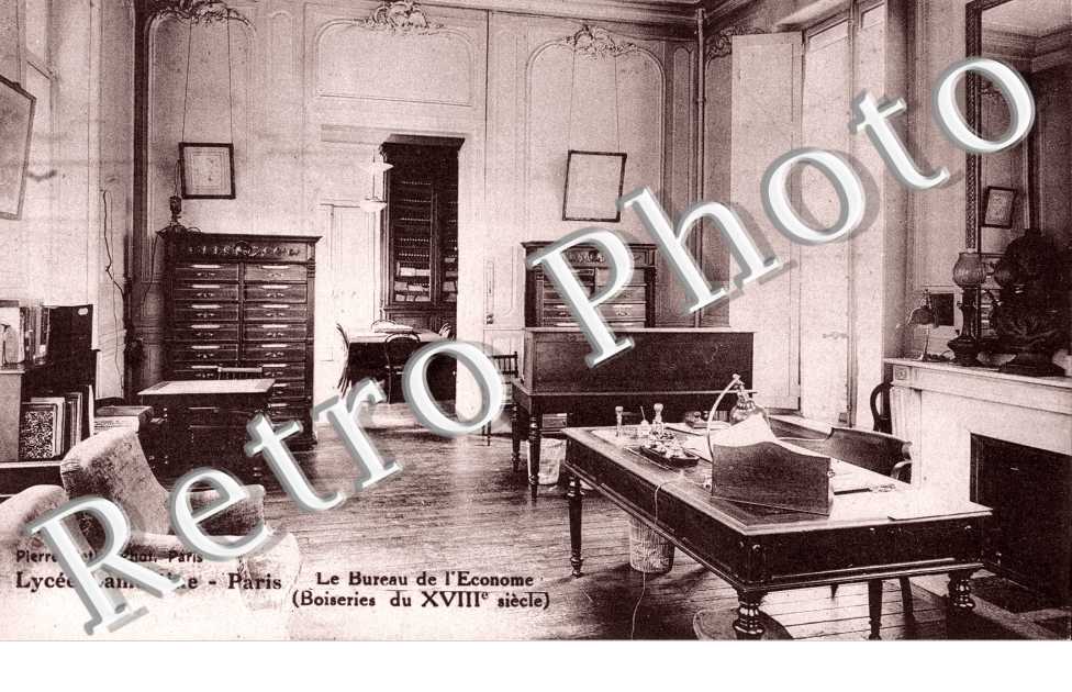 Lycee Lamartine, le Bureau de l'Econome, Rue du Faubourg Poissonniere