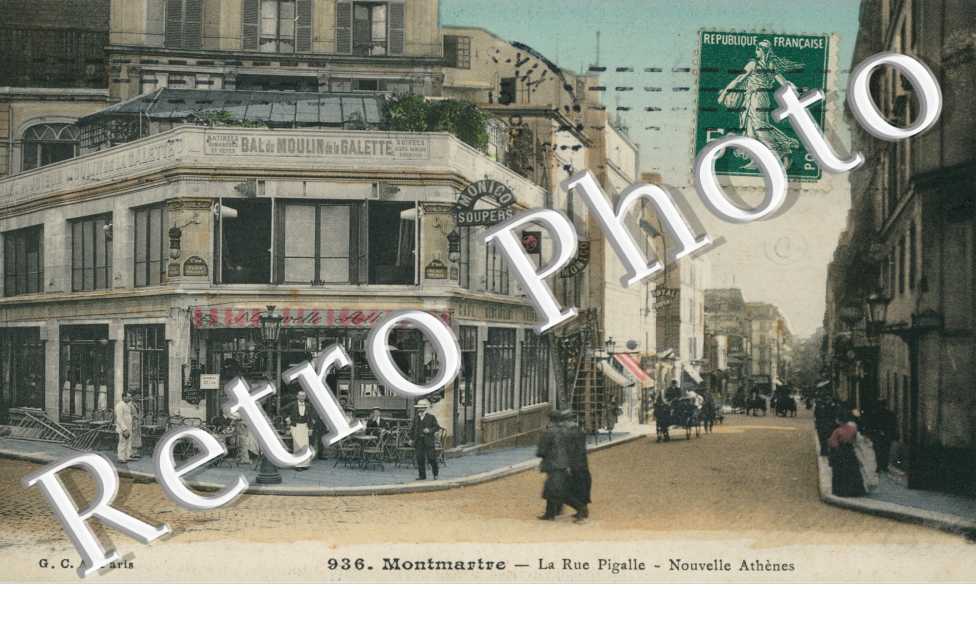 Montmartre, la Rue Pigalle