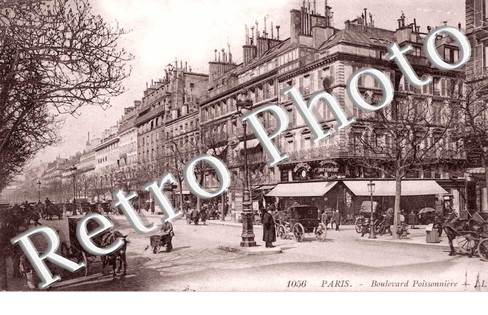 le boulevard Poissonniere