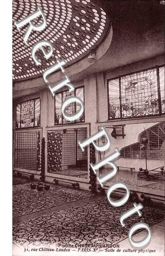 Piscine Chateau Landon, Salle de Culture Physique