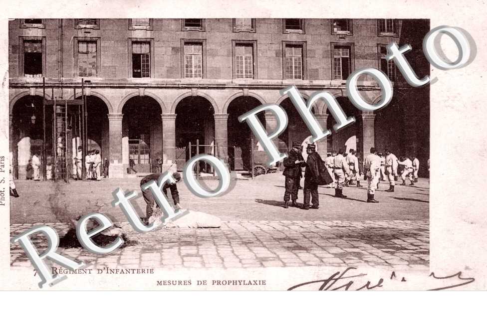 76eme Regiment d'Infanterie, Mesures de Prophylaxie