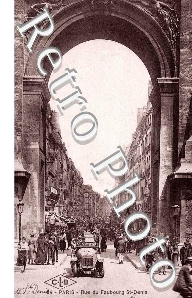 rue du Faubourg Saint Denis