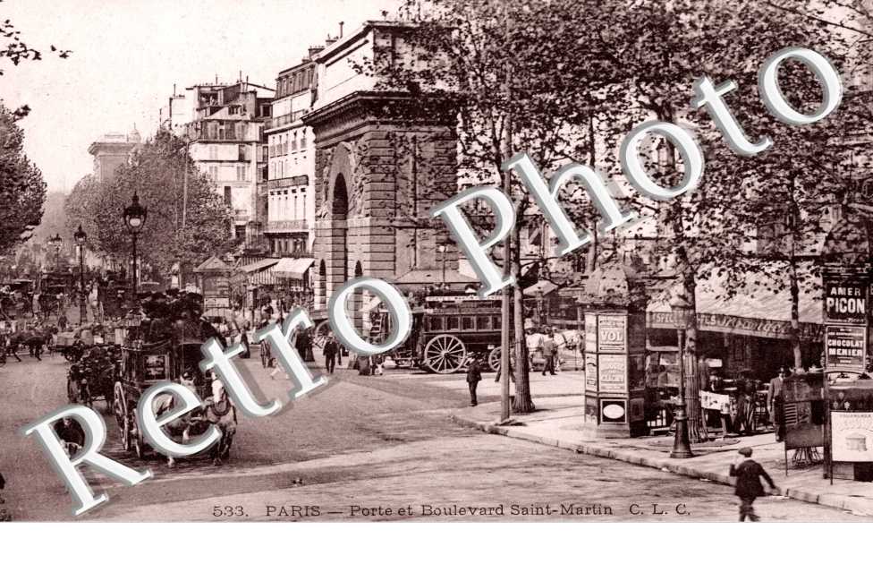 Porte et Boulevard Saint Martin