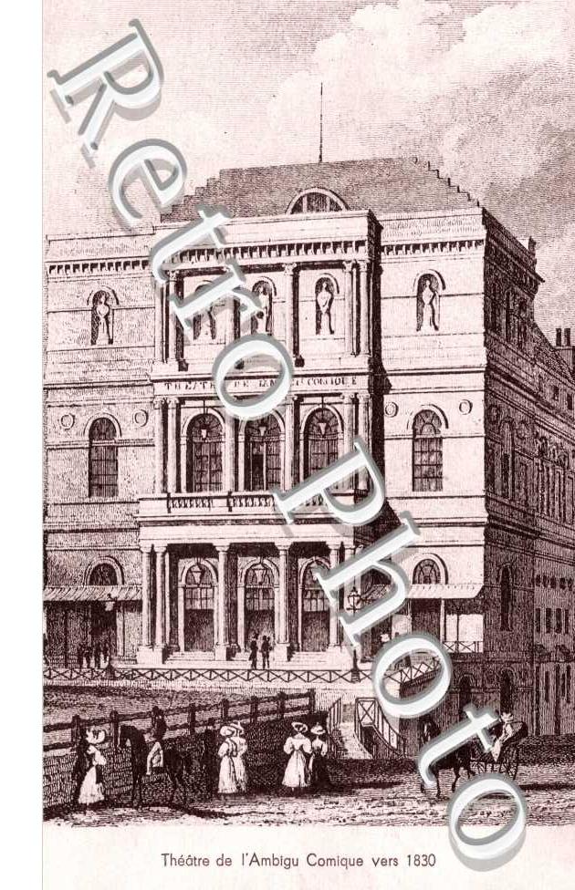Theatre de l&#039;Ambigu, Rue de Bondy