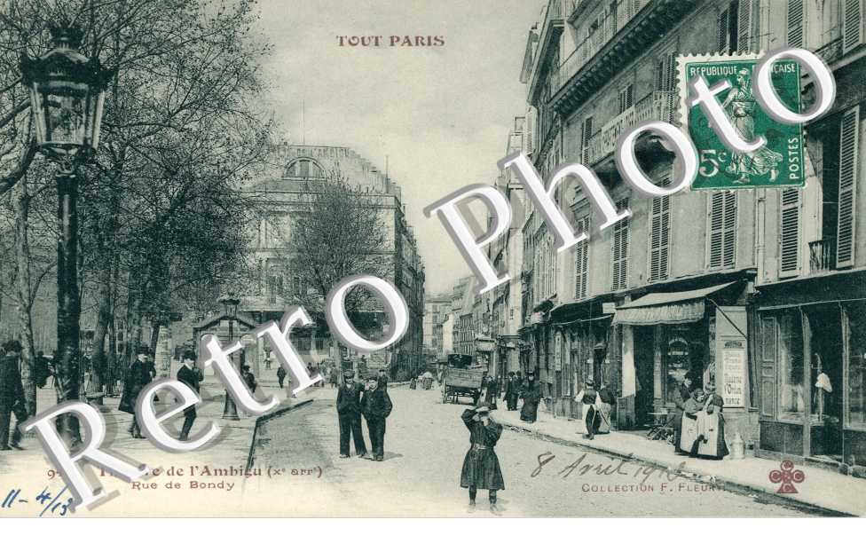 Theatre de l'Ambigu, Rue de Bondy