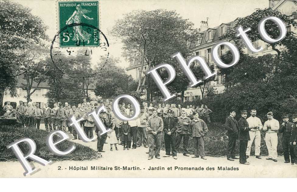 hopital militaire Saint Martin