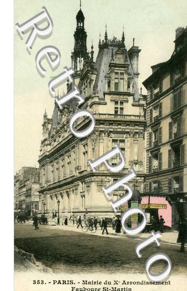 Mairie du Xeme Faubourg Saint Martin