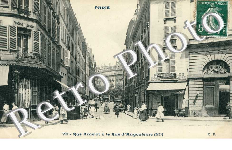 Rue Amelot a la Rue d&#039;Angouleme