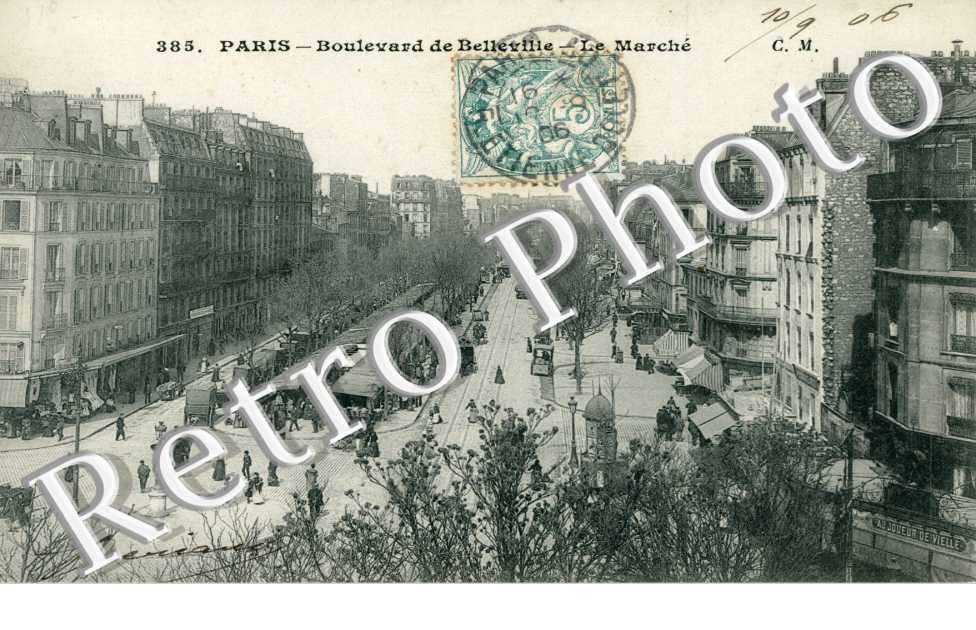 Boulevard de Belleville, le Marche