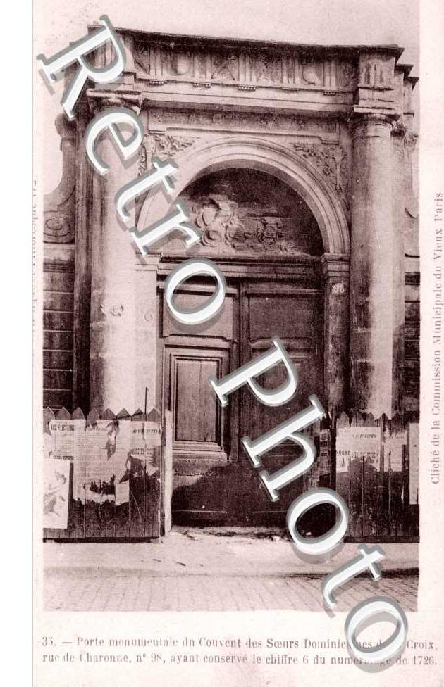 98 rue de Charonne Couvent