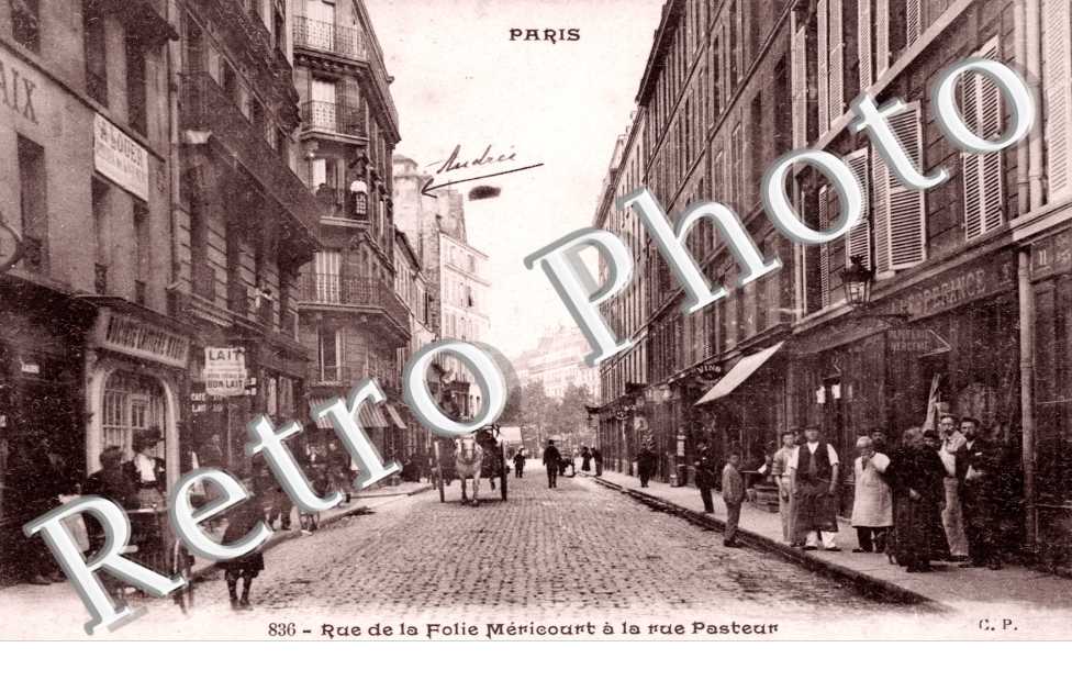Rue de la Folie Mericourt a la Rue Pasteur
