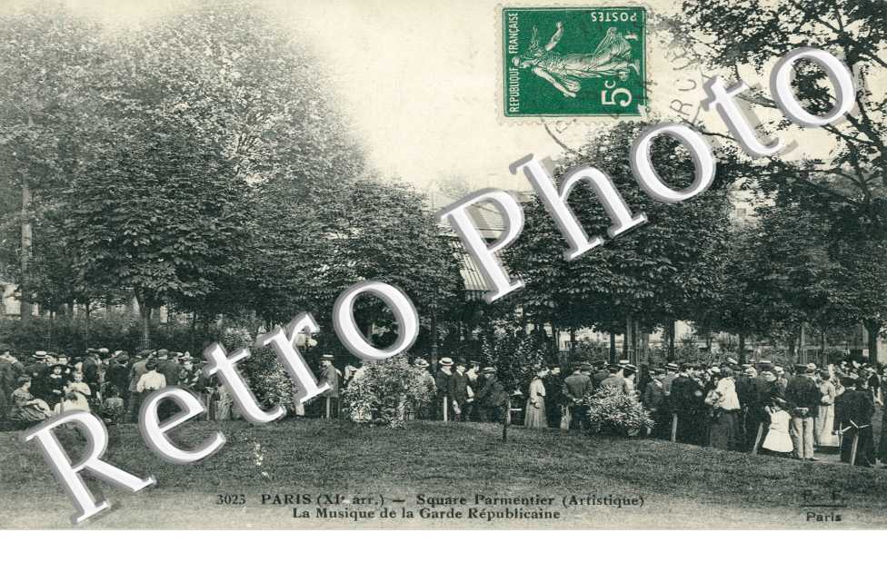 Square Parmentier, la musique