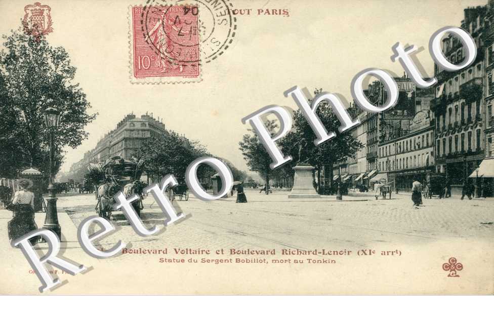Boulevard Voltaire et boulevard Richard Lenoir