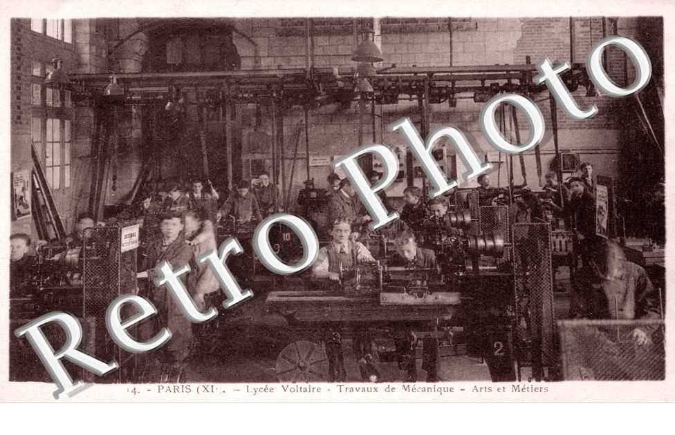 Lycee Voltaire, Travaux de Mecanique