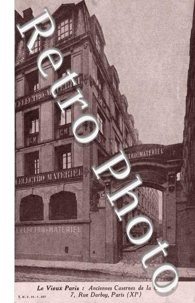 Anciennes Casernes de la Courtine, Rue Darboy